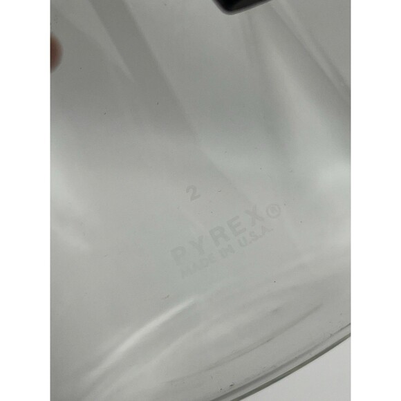 Vintage Pyrex 4 Cup Glass Carafe Coffee Pot With Lid And Manual Made In USA - Picture 3 of 4